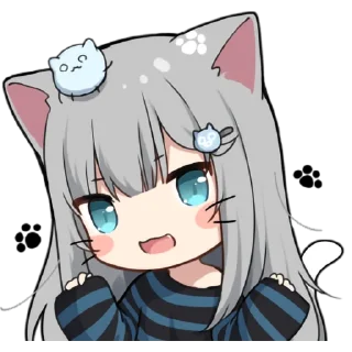 😀 emoji Nachonekodayo - @oneesanstickers Telegram sticker 12 of 32