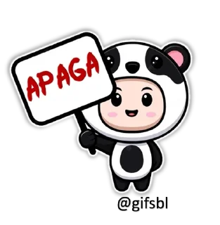❌ emoji Pandas @GossipsBL - Pack 1 Telegram sticker 18 of 120