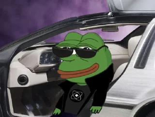 🚙 emoji CryptoGPT Pepes Telegram sticker 16 of 69
