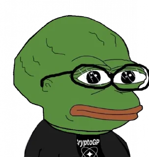 🧠 emoji CryptoGPT Pepes Telegram sticker 21 of 69