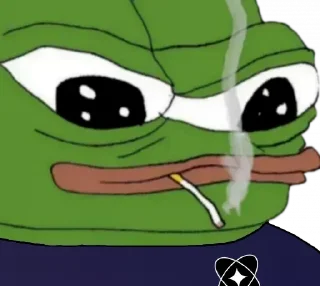 🚬 emoji CryptoGPT Pepes Telegram sticker 7 of 69