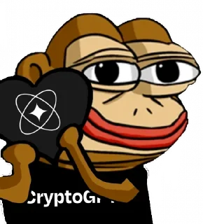 🐵 emoji CryptoGPT Pepes Telegram sticker 13 of 69