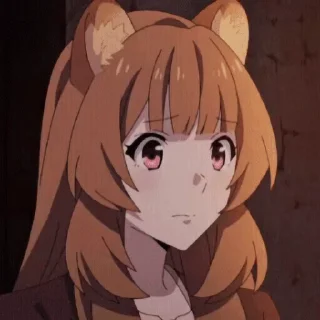 😔 emoji Raphtalia - @oneesanstickers Telegram sticker 7 of 17