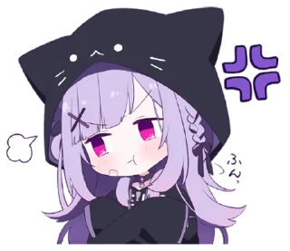 😤 emoji Mikenekonekoko - @oneesanstickers Telegram sticker 13 of 16