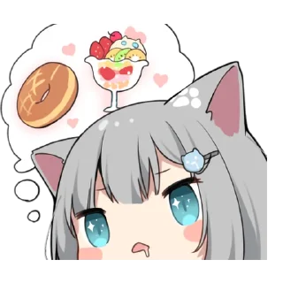 🤤 emoji Nachonekodayo - @oneesanstickers Telegram sticker 17 of 32