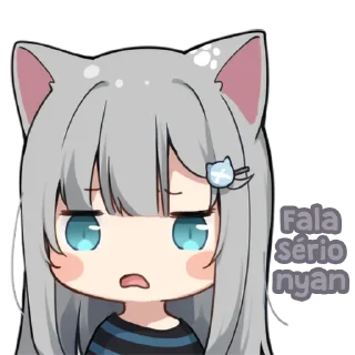 😑 emoji Nachonekodayo - @oneesanstickers Telegram sticker 10 of 32