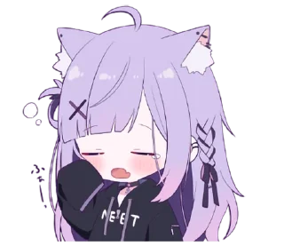 🥱 emoji Mikenekonekoko - @oneesanstickers Telegram sticker 11 of 16