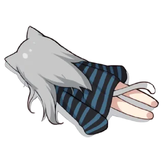 😵 emoji Nachonekodayo - @oneesanstickers Telegram sticker 22 of 32
