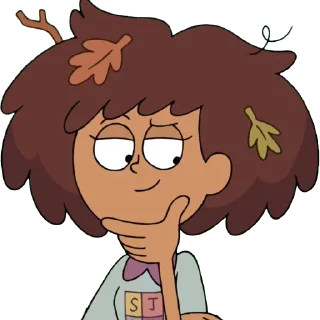 😏 emoji Amphibia Telegram sticker 10 of 81