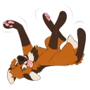 😝 emoji Maned Wolf Stickers by Pulex Telegram sticker 12 of 30