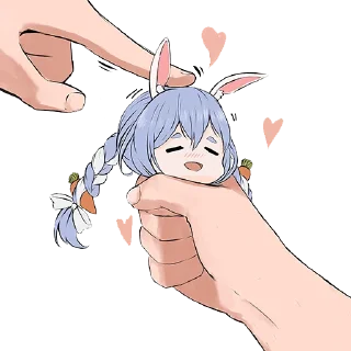 💖 emoji Headpats - @oneesanstickers Telegram sticker 8 of 52