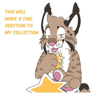 ⭐️ emoji Lynx Stickers by Pulex Telegram sticker 10 of 18