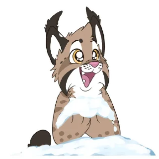Sticker from Lynx Stickers by Pulex
