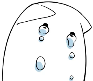🥺 emoji Gato brusco - @oneesanstickers Telegram sticker 20 of 24