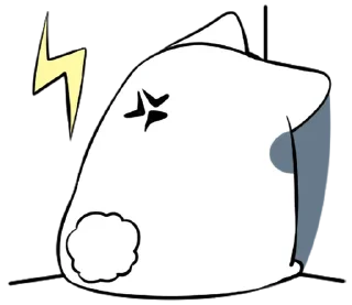 💢 emoji Gato brusco - @oneesanstickers Telegram sticker 16 of 24