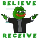 🟢 emoji (NEW) PEPE Telegram sticker 8 of 10
