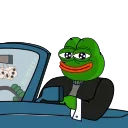 🏎 emoji (NEW) PEPE Telegram sticker 9 of 10