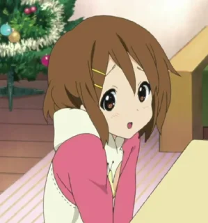 🎸 emoji ✦ ─ Yui Hirasawa ─ ✦ Telegram sticker 21 of 120