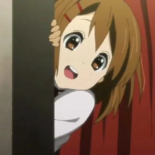 🎸 emoji ✦ ─ Yui Hirasawa ─ ✦ Telegram sticker 9 of 120