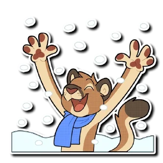 Sticker from Mountain Lion