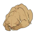 😞 emoji Lion Sticker Telegram sticker 24 of 40