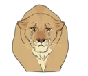 😢 emoji Lion Sticker Telegram sticker 15 of 40