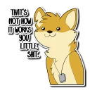 😸 emoji Bening the Whiskey Dingo Telegram sticker 20 of 23