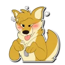 🍻 emoji Bening the Whiskey Dingo Telegram sticker 1 of 23