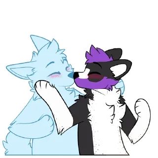 😙 emoji Kyo Akita Telegram sticker 6 of 101