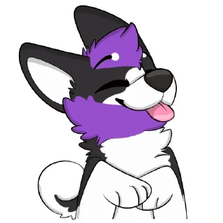 😜 emoji Kyo Akita Telegram sticker 13 of 101