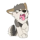 🚫 emoji Wolf Stickers by Pulex Telegram sticker 6 of 53