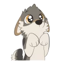 😶 emoji Wolf Stickers by Pulex Telegram sticker 16 of 53