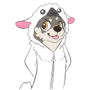 Sticker from Wolf Stickers by Pulex