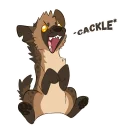 Sticker from Hyena Stickers by Pulex