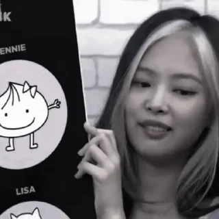 🖤 emoji ﹟𝐉ennie ៸៸ @alxkalem Telegram sticker 22 of 33