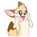 Sticker from Fennec Stickers by Pulex