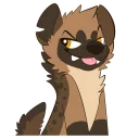 Sticker from Hyena Stickers by Pulex
