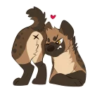 Sticker from Hyena Stickers by Pulex