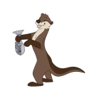 Sticker from Otter Stickers by Pulex