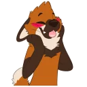 Sticker from Maned Wolf Stickers by Pulex