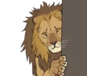 Sticker from Lion Sticker