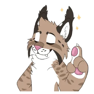 Sticker from Lynx Stickers by Pulex