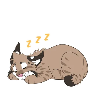 Sticker from Lynx Stickers by Pulex