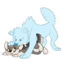 🔝 emoji Wolf Stickers by Pulex Telegram sticker 12 of 53