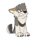 🔥 emoji Wolf Stickers by Pulex Telegram sticker 9 of 53