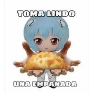 Sticker from rei ayanami