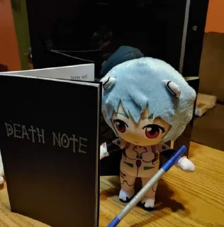 Sticker from rei ayanami