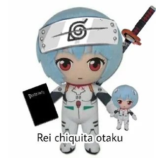 Sticker from rei ayanami