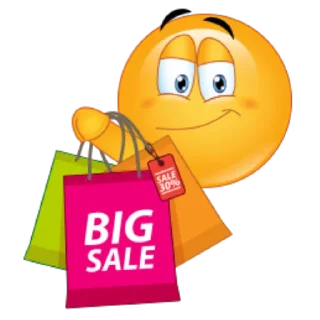 🛍 emoji stickers Telegram sticker 18 of 22