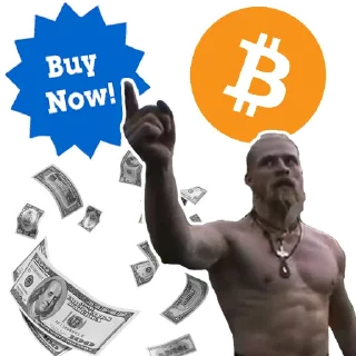 😀 emoji TechnoViking (BTC) Telegram sticker 1 of 10